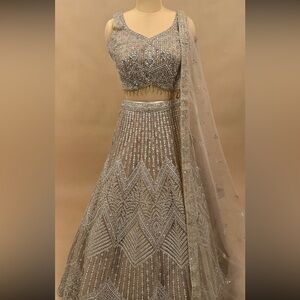 Champagne lehenga